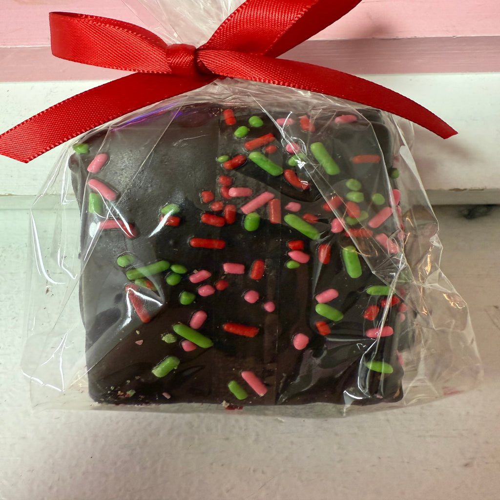 Christmas Chocolate Covered Grahams