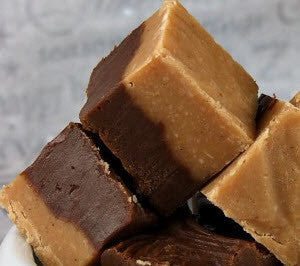 Chocolate & Peanut Butter Fudge